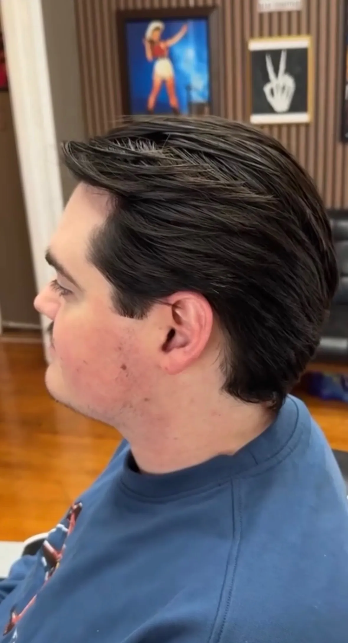 Haircut by Jim — Side part